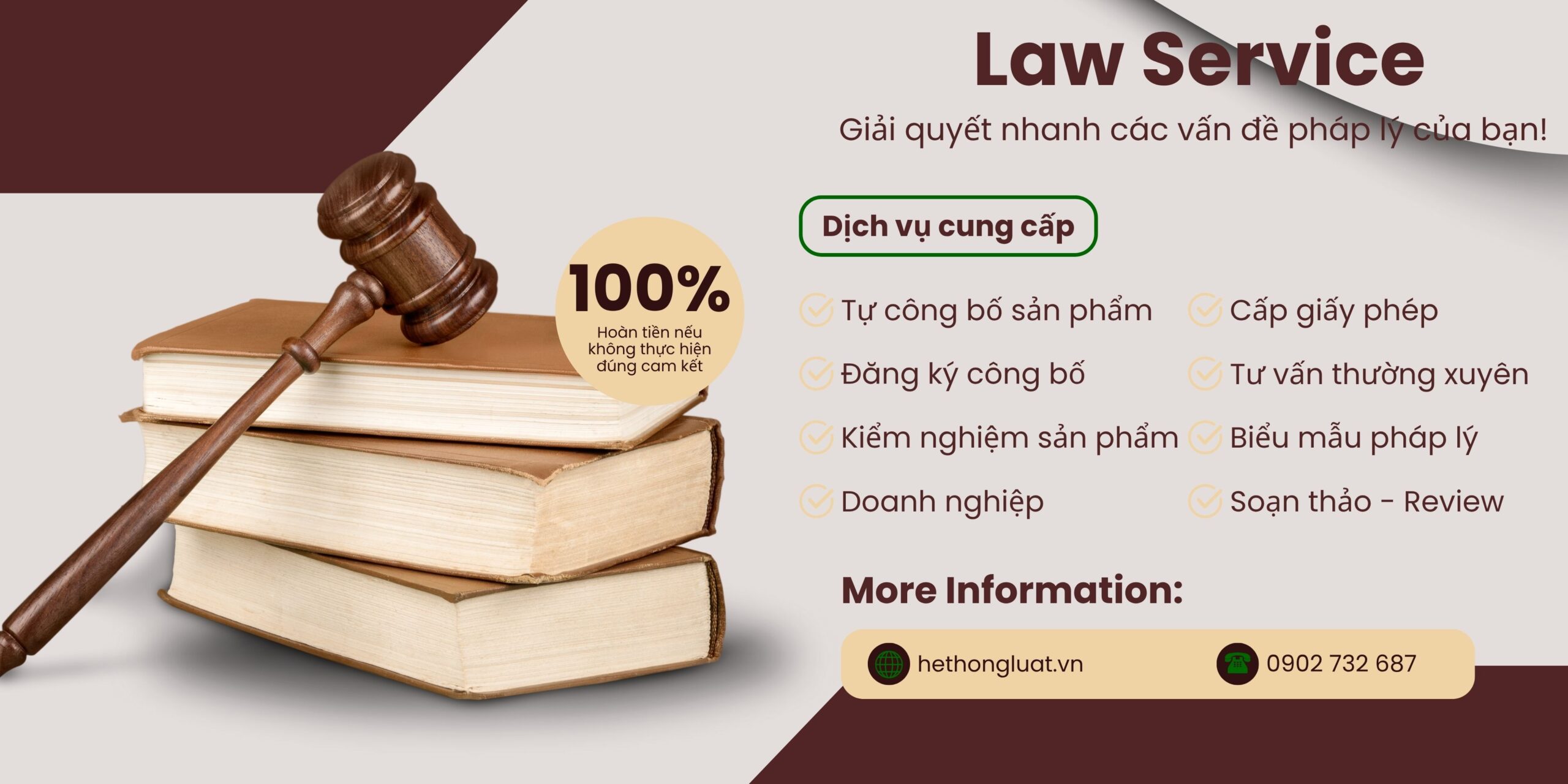 [HỆ THỐNG LUẬT] – Trọn gói dịch vụ đăng ký công bố cho sản phẩm thực phẩm chức năng năm 2025 vùng xã Phú Tâm, Cần Thơ - Ảnh 1