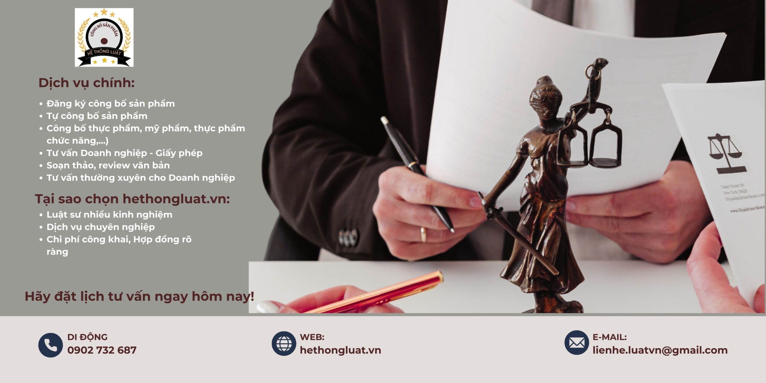 [LUẬT SƯ CÔNG BỐ SẢN PHẨM] –  Trọn gói đăng ký bản công bố cho sản phẩm thực phẩm chức năng theo quy định mới nhất địa điểm phường Hồng Hà, Hà Nội - Ảnh 1